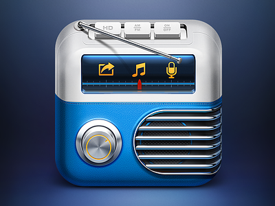 Yasound Icon app icon artua icon ios ios app icon logo online radio radio receiver