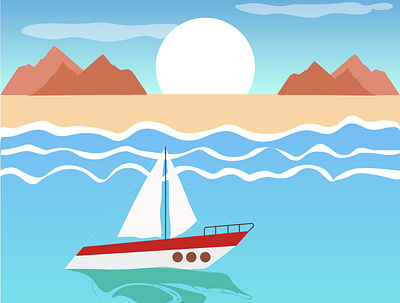 beach season design graphic design illustration vector