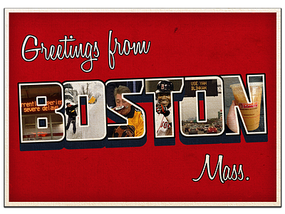 Boston Postcard