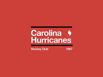 Carolina Hurricanes Alternate Alternate Logo by Nate Farro on Dribbble