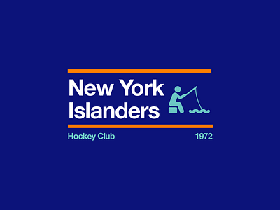 Swiss style NHL signs: New York Islanders fishsticks hockey islanders new york new york islanders nhl nyi