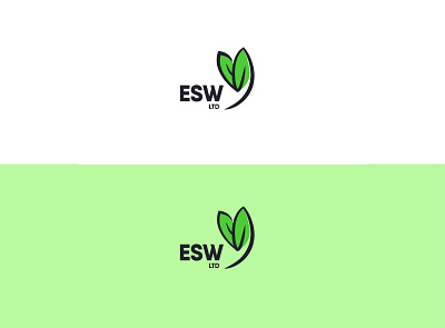 A Green Energy Company branding design icon illustration logo