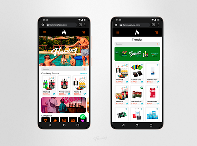 Flaming | REDISEÑO WEB APP.- design graphic design illustration ui ux