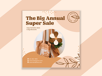 Social Media Design for Super Sale