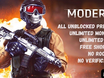 Download the latest modern ops mod apk now😈 android app branding games gaming ios mod