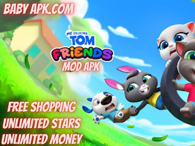 My Talking Tom Friends Mod Apk android app games gaming ios mod