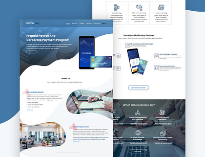 Bussiness Finance website UI UX Design | Adobe XD adobe xd bank bank website banking website clean design ecommerce website figma finance website finance website design graphic design landing page design layout mockup design ui ui ux uiux design ux website design