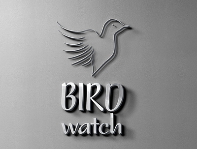 bird watch logo branding design graphic design illustrator logo