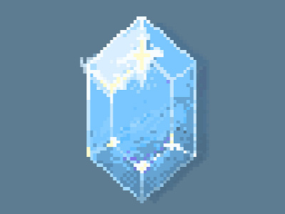 Pixel Crystal from the Dungeon