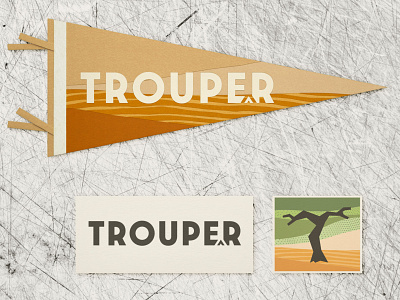 Wine Logo : Trouper