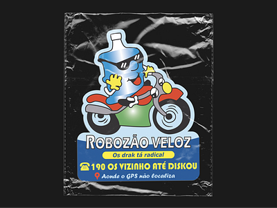 Robozão Veloz - Brasileirímãs series brasil braziliandesigner design illustration popular typography vector vernacular