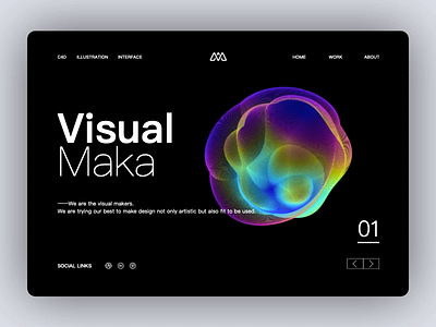 Visualmaka 3d ai animation app design principle ps ui ux
