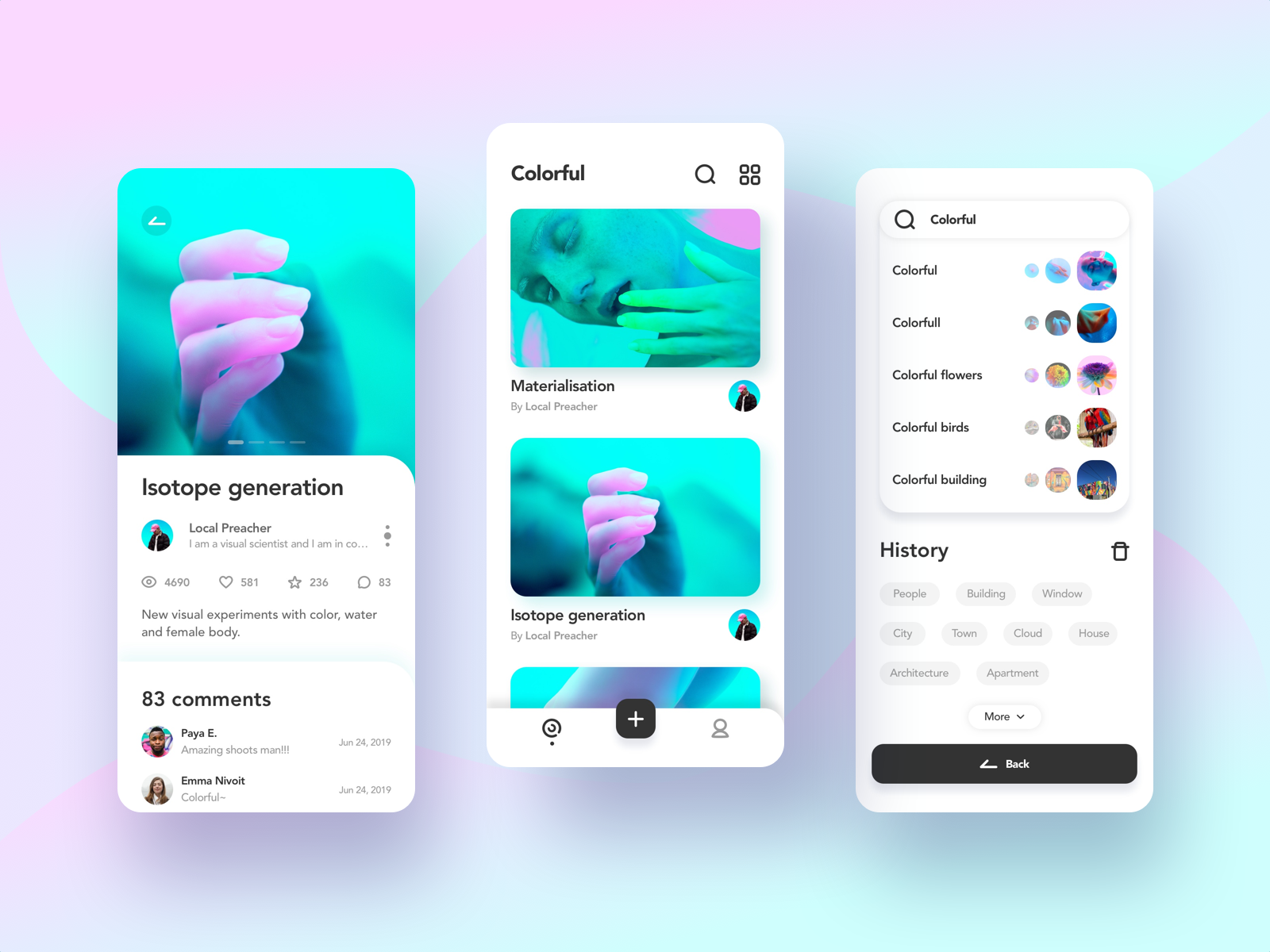 Creative Photography App by Lion Vision on Dribbble