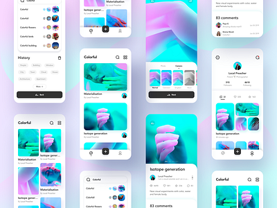 Creative Photography Interface Collection