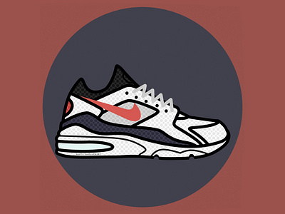 Nike Air Max 93 classicsneakers design fatlines graphic design illustration kicks sneakerart sneakerhead sneakers