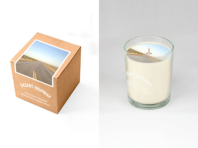 Desert Highway Candle Concept