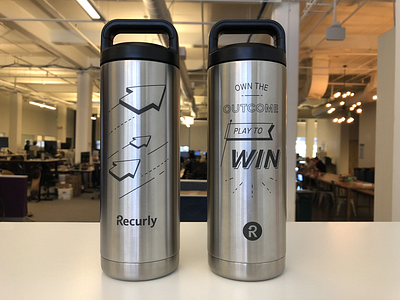 Recurly Water Bottles