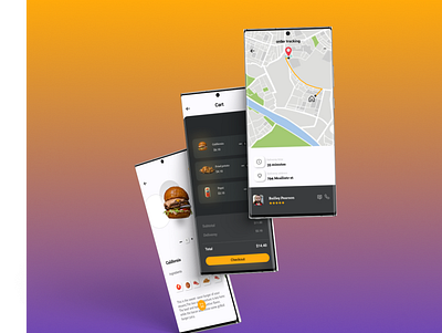 Food Delivery App app app design deliveryapp design foodapp fooddeliveryapp web design