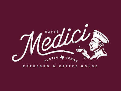 Medici austin coffee script texas