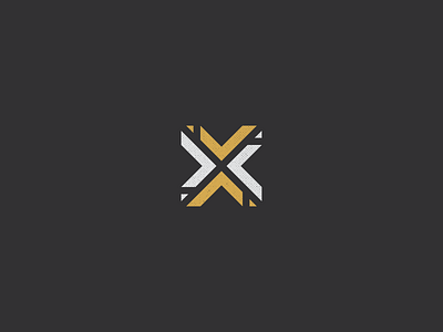 X-ploded brand exploded logo x