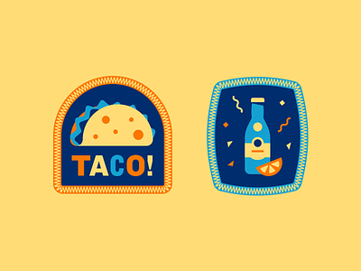 Patches 1 badge lime patch taco topo chico