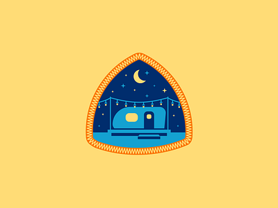 Patches 2 airstream badge camp night patch trailer