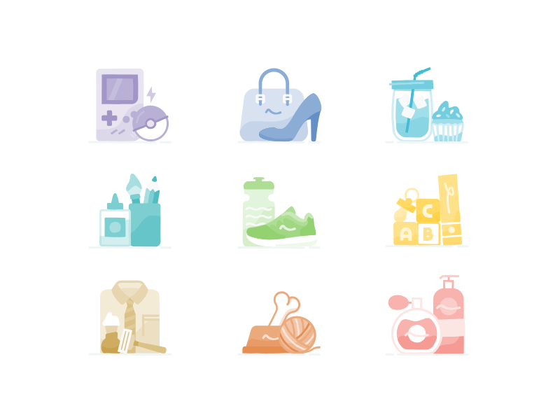 Product Category Icons
