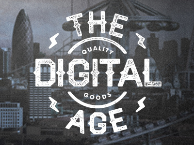 Digital Age age digital goods quality stamp vintage