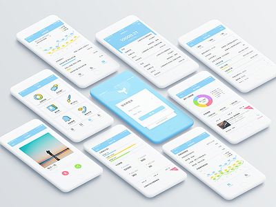 Daily Practice app business card cards tool ui ux