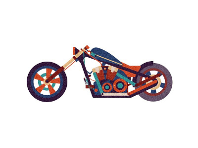 The motorcycleI llustration