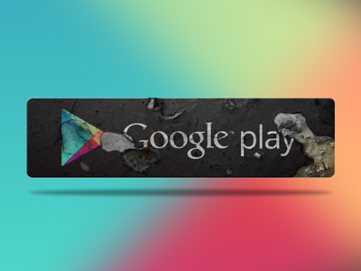 Google play button button google play