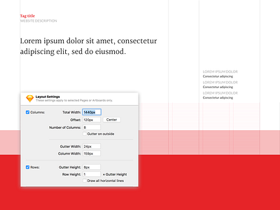 8 column grid example design grid hack settings sketch tip