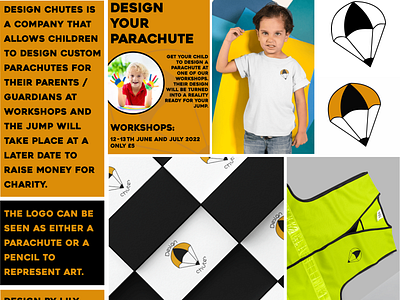 Design Chutes brand identity branding design graphics logo poster uniform vector