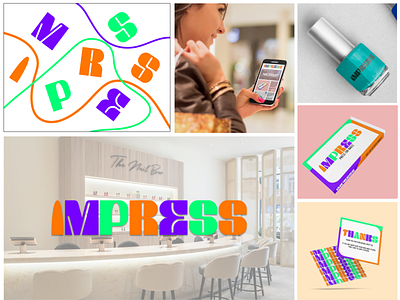 Impress Brand Identity beauty brand identity branding design graphics logo packaging ui vector