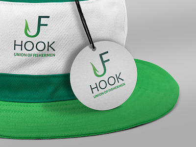 UF HOOK - Fishing hat adobe amazing be brand branding complicated design graphic design great illustration illustrator in logo photoshop simple the world