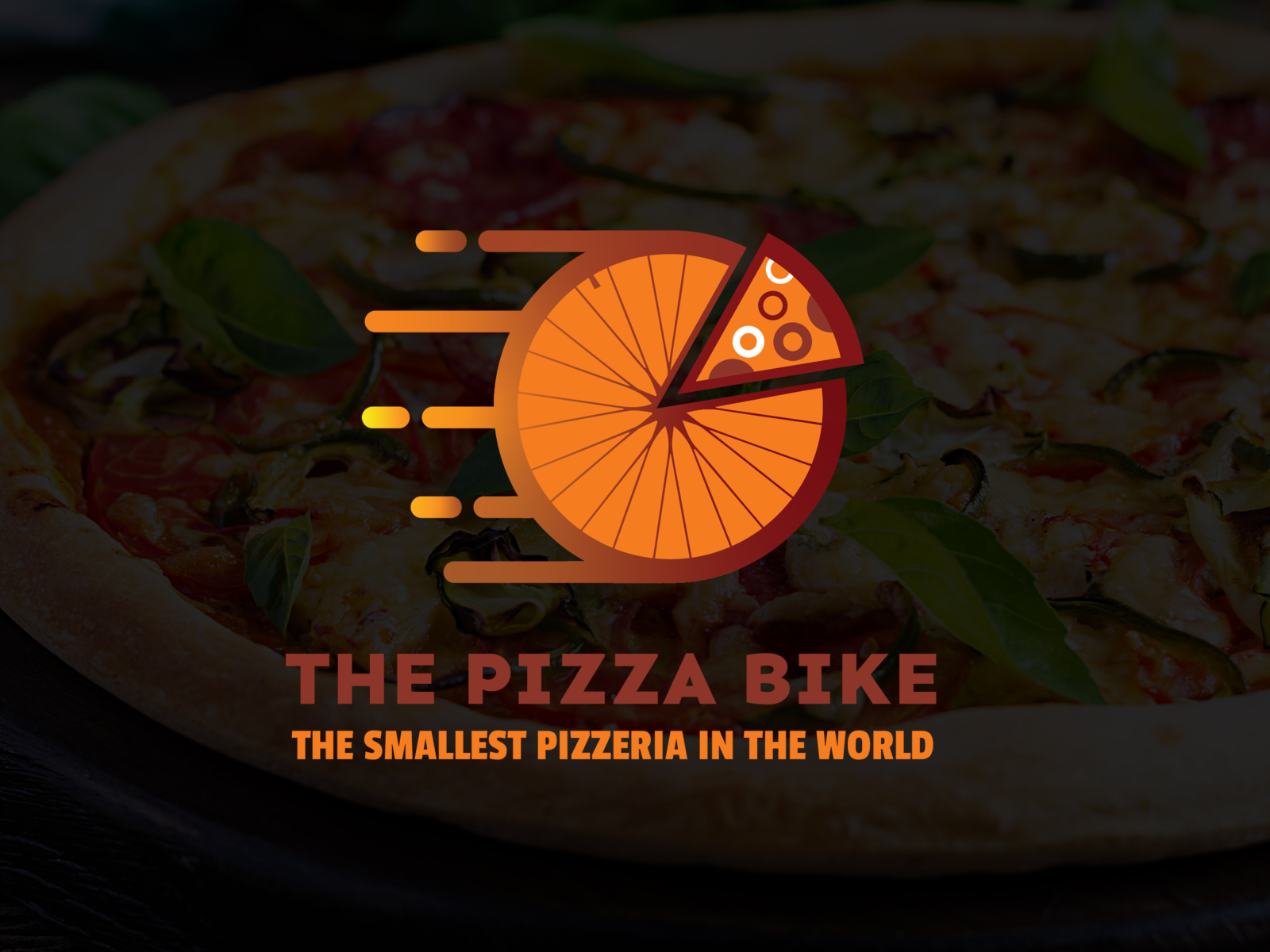 Redesign Logo The Pizza Bike by Bob Tomic on Dribbble