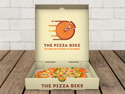 The Pizza Bike Box Design adobe amazing art artist be brand branding contest design graphic graphic design great illustrator life logo simple world