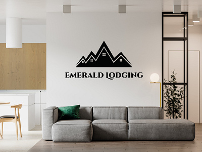 LOGO DESIGN EMERALD LODGING