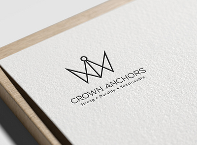 Icon for Crown Anchors of YARDHAUS Company adobe beauty brand branding design good graphic design icon illustration illustrator laugh life logo nice smile ui vector world