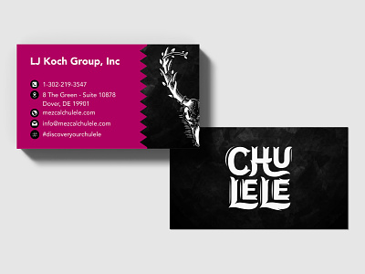 BUSINESS CARD FOR MEZCAL CHULELE adobe brand branding business card chulele company design graphic design illustration illustrator logo mezcal motion graphics ui vector
