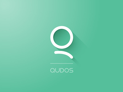 Qudos Logo branding flat identity logo qudos
