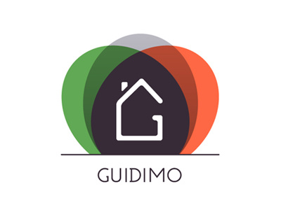 Guidimo identity immobilier logo service