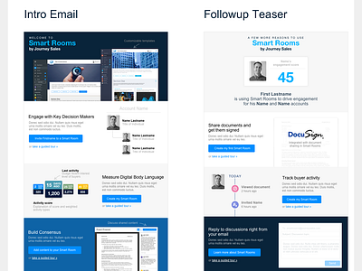 Followup Email design flat typography ui ux