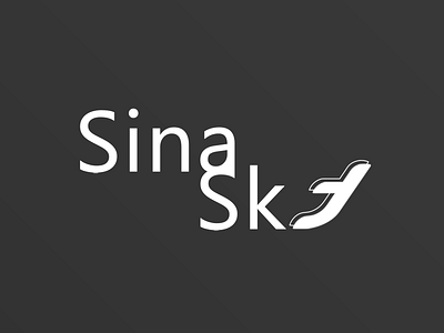 SinaSky logo branding graphic design logo