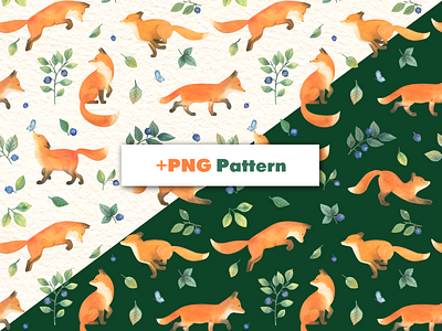 Foxes Pattern