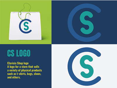 CS LOGO branding design graphic design logo vector