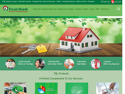 Banking website ecommerce web design web development wordpress