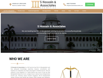 Lawyer website design elementor graphics design psd to html web design web development wordpress