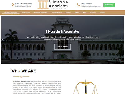 Lawyer website design