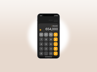 #DailyUI Challenge - iOS Calculator apple calculator calculator ui daily challenge deland ios multimedia designer orlando problem solving sanford seminole county ui ui design uiux design user experience user interface volusia county